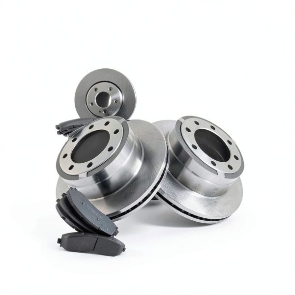TRQ Ceramic Brake Pad & Rotor Kit for Trucks-1