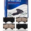 Detroit Axle Brake Rotors and Pads Kit for Lexus LX570-7