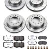 Power Stop Z36 Truck Brake Kit Carbon Fiber Front-1