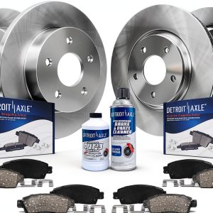 Detroit Axle Brake Rotors Brake Pads Kit for Lexus ES350-0