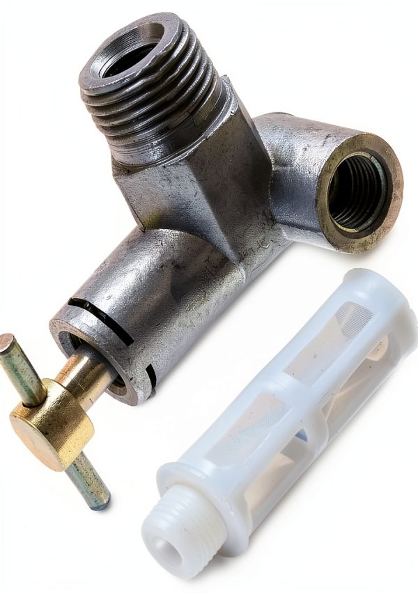 Caltric Aluminum Fuel Tap Shut Off Valve for Ford-5