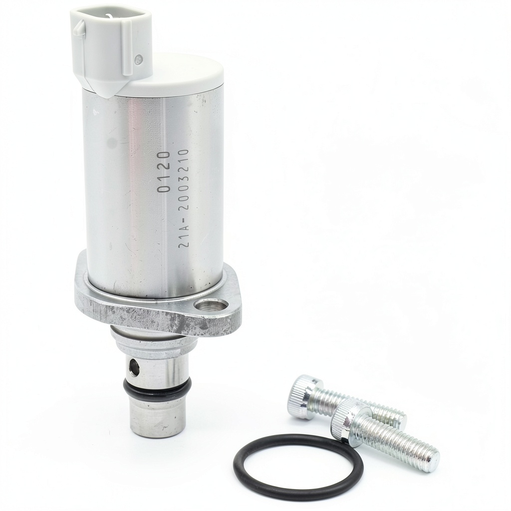 BASCOLIN Fuel Suction Control Valve installed on an engine block