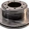 TRQ Ceramic Brake Pad & Rotor Kit for Trucks-8