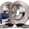 Detroit Axle Front Brake Kit Ceramic Pads 12x16.5-0