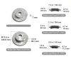 VEVOR Front Rear Brake Kit Ceramic Pads Vehicle-6