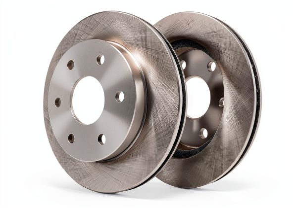 Front Brake Kit Detroit Axle Ceramic Pads 12in-6