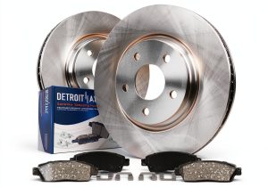 Brake Rotors Pads Kit Detroit Axle Ceramic-0