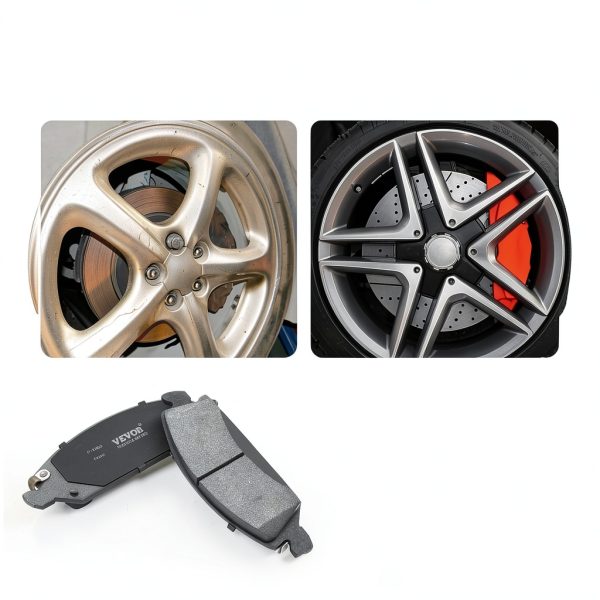 VEVOR Front Rear Brake Kit Ceramic Pads Vehicle-2
