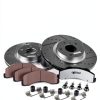 Power Stop Z36 Truck Brake Kit Carbon Fiber Front-3