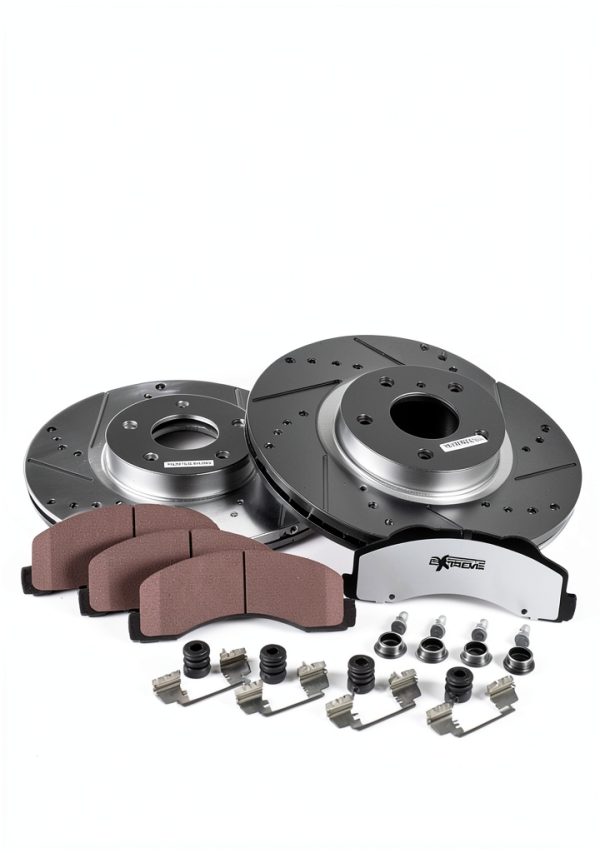 Power Stop Z36 Truck Brake Kit Carbon Fiber Front-3