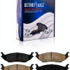 Detroit Axle Rear Brake Kit Ceramic Rotor-8