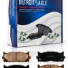 Brake Rotors and Pads Detroit Axle Front Rear Kit-8