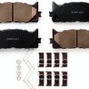 Detroit Axle Front Brake Kit Ceramic Pads 12x16.5-7