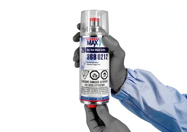 SprayMax Automotive Black Spray Paint-3