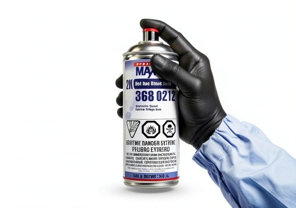 SprayMax Automotive Black Spray Paint-1