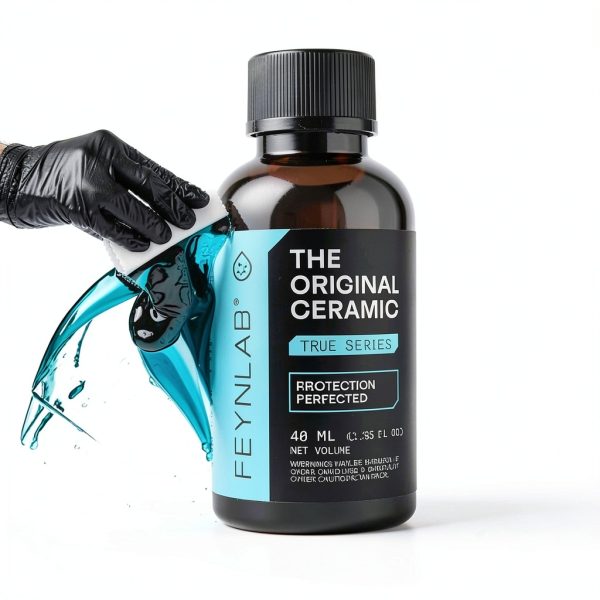 FEYNLAB Ceramic Coating for Wheels 1.35 Fl Oz High Gloss Clear Ultra-6