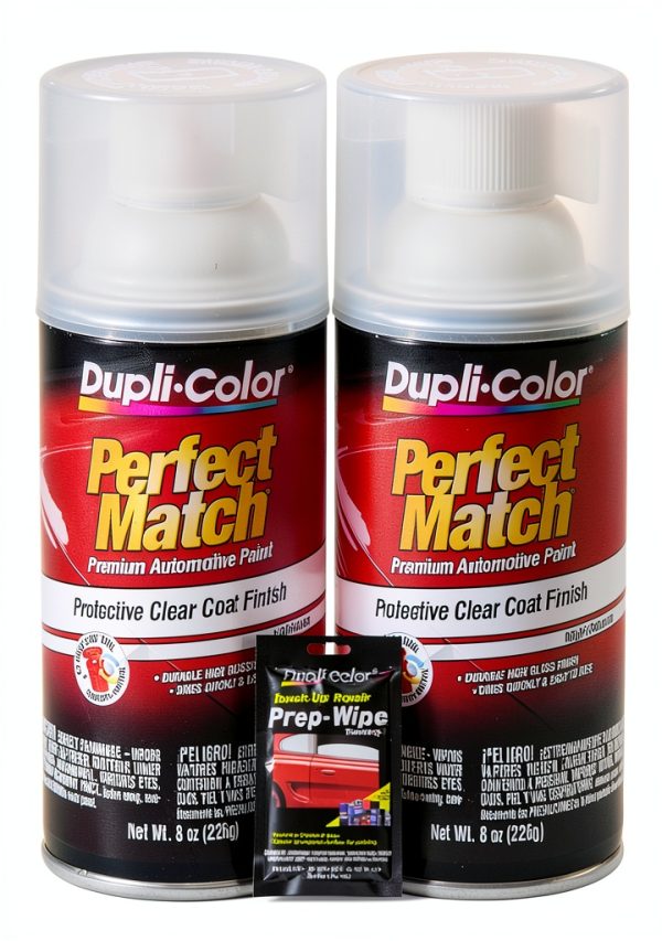 Dupli-Color Gloss Clear Spray Paint 3-Piece Set 8 oz Fast-Drying-0