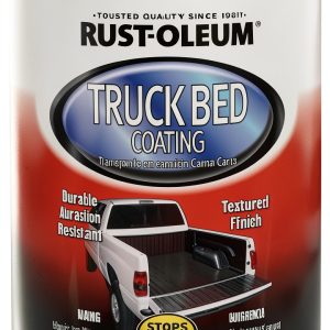 Rust-Oleum Truck Bed Coating 32 oz Black Matte Enamel for Metal-0