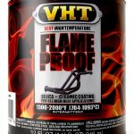 VHT Flameproof Spray Paint 32 Fl Oz Flat Black High Heat Coating-0