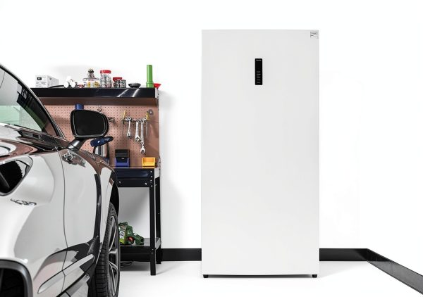 Kenmore 21 Cu Ft freezer refrigerator White 600L-5