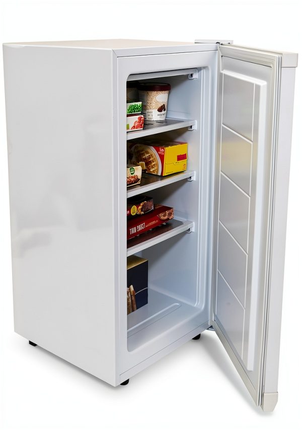 Avanti Upright Freezer 2.8 Cu Ft White Compact with Reversible Door-2