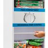 Kenmore 7.0 Cu Ft Upright Freezer Convertible White 5 Shelf-3