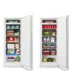 Kenmore 7.0 Cu Ft Upright Freezer Convertible White 5 Shelf-2