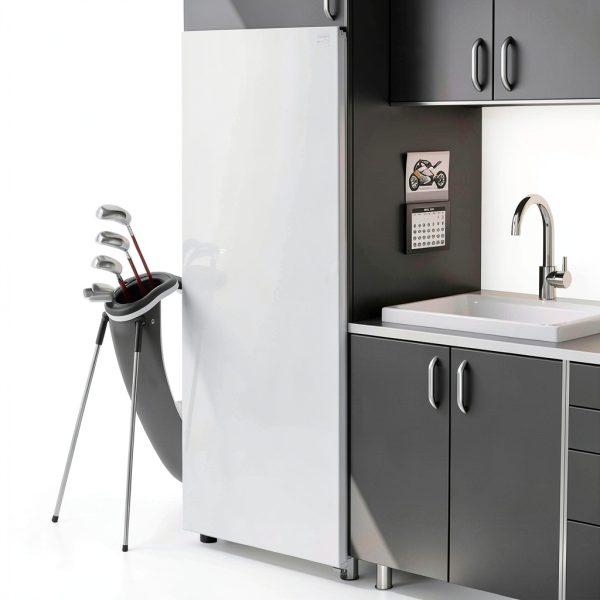 Kenmore 7.0 Cu Ft Upright Freezer Convertible White 5 Shelf-7