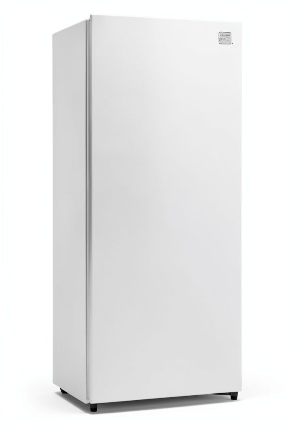 Kenmore 7.0 Cu Ft Upright Freezer Convertible White 5 Shelf-0