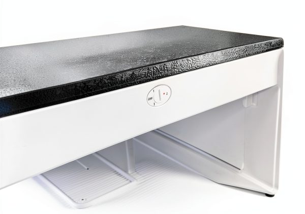 Upright Freezer FDA 6.5 Cu. ft. Platinum Silver with 6 Wire Shelves-6