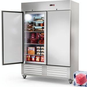 Commercial Freezer FreezLabs 2‑Door 49 cu ft with Digital Control-0
