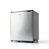 BANGSON Upright Freezer,1.1Cu.ft Mini Freezer with Removable Shelf, Single Door Compact Freezer for Home, Kitchen, Office, Apartment(Silver)-3