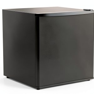 Honeywell Mini Compact Freezer Countertop, 1.1 Cubic Feet, Single Door Upright Freezer with Reversible Door, Removable Shelves, for Home, Dorms, Apartment, Office- Black-0