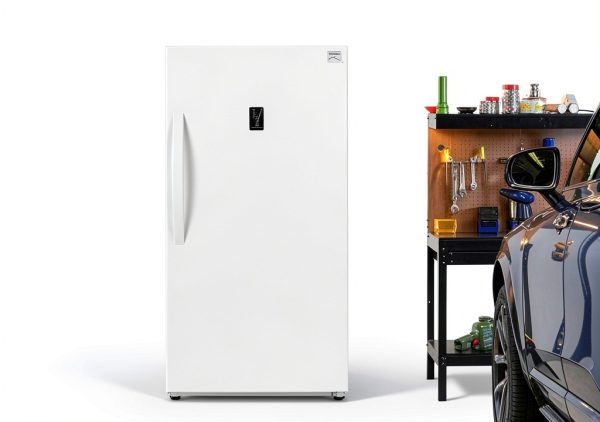 Kenmore 14 Cu Ft Upright Freezer Refrigerator Garage Ready White-5