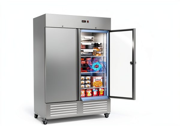 Commercial Freezer FreezLabs 2‑Door 49 cu ft with Digital Control-1