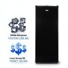 Commercial Cool Upright Freezer 6 Cu Ft with Reversible Door Black-6