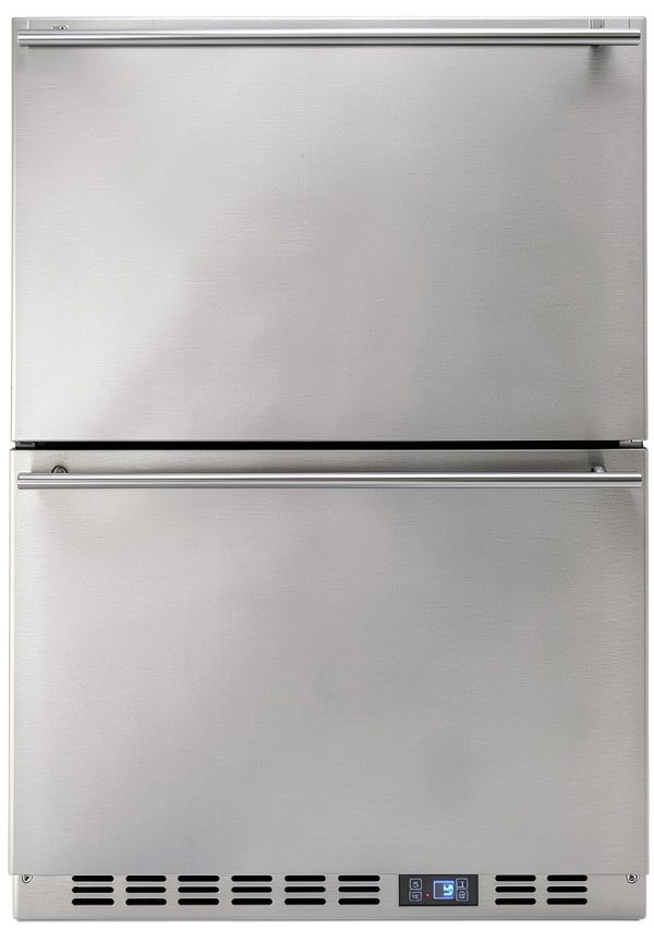 Summit 24" Two-Drawer Freezer Stainless Steel 4.26 cu.ft SPFF51OS2D-0