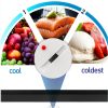 Commercial Cool Upright Freezer 6 Cu Ft with Reversible Door Black-2