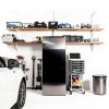 Upright Freezer FDA 6.5 Cu. ft. Platinum Silver with 6 Wire Shelves-2