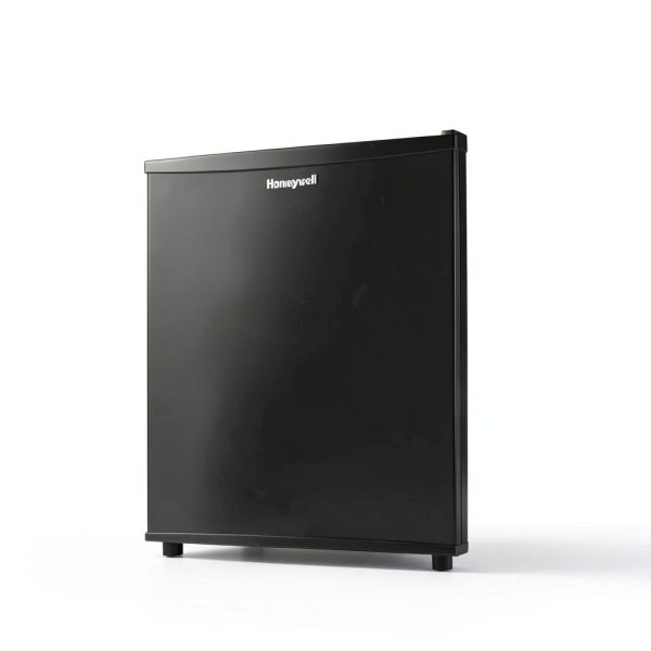 Honeywell Mini Compact Freezer Countertop, 1.1 Cubic Feet, Single Door Upright Freezer with Reversible Door, Removable Shelves, for Home, Dorms, Apartment, Office- Black-4