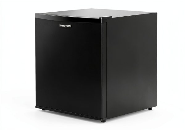 Honeywell Mini Compact Freezer Countertop, 1.1 Cubic Feet, Single Door Upright Freezer with Reversible Door, Removable Shelves, for Home, Dorms, Apartment, Office- Black-6