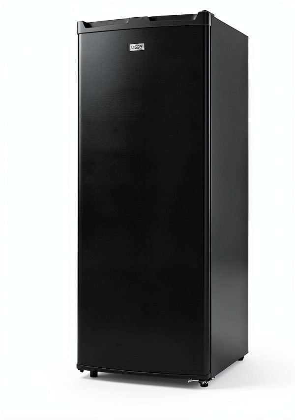 Commercial Cool Upright Freezer 6 Cu Ft with Reversible Door Black-5