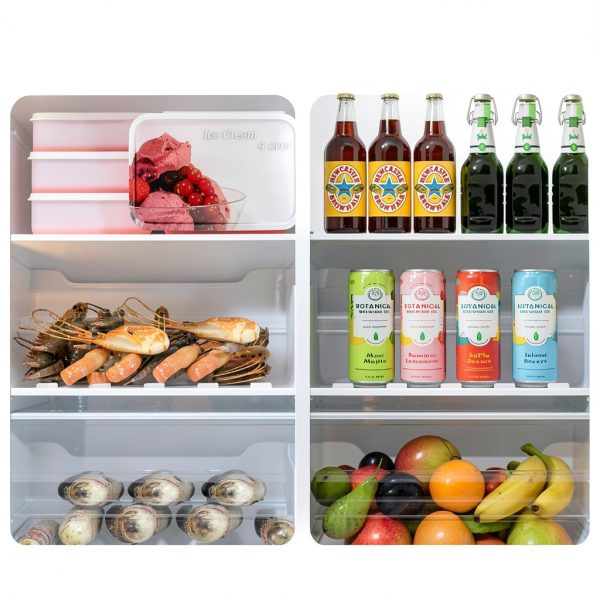 Upright Freezer BANGSON 7 cu ft White Convertible Stand Up Freezer-1