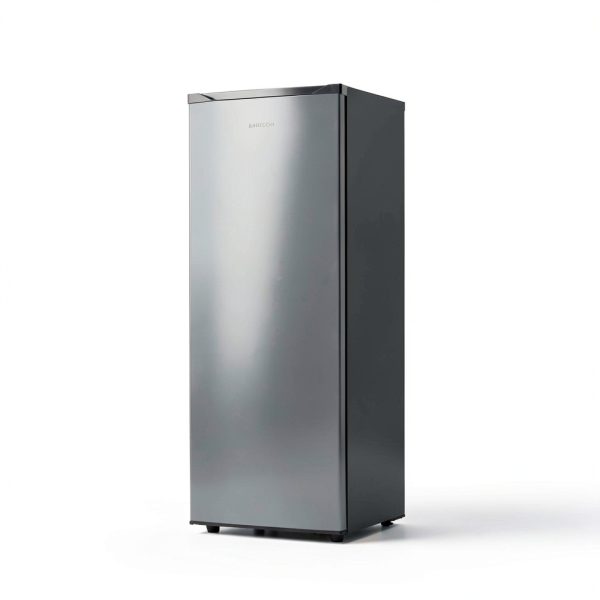 Upright Freezer BANGSON 6.5 Cu.ft Silver Standup with Reversible Door-1