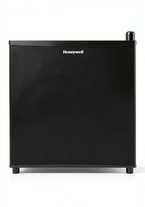 Honeywell Mini Compact Freezer Countertop, 1.1 Cubic Feet, Single Door Upright Freezer with Reversible Door, Removable Shelves, for Home, Dorms, Apartment, Office- Black-3