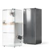 Upright Freezer BANGSON 6.5 Cu.ft Silver Standup with Reversible Door-6