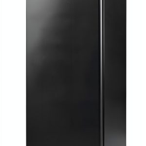 Commercial Cool Upright Freezer 6 Cu Ft with Reversible Door Black-0
