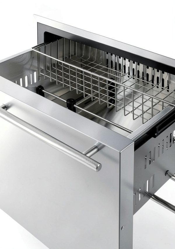 Summit 24" Two-Drawer Freezer Stainless Steel 4.26 cu.ft SPFF51OS2D-2