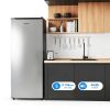 Upright Freezer BANGSON 6.5 Cu.ft Silver Standup with Reversible Door-5