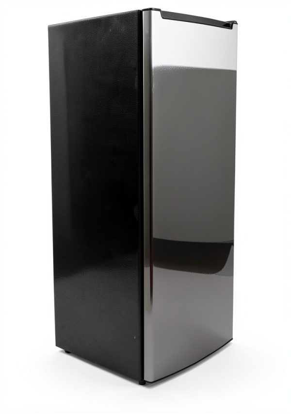 Upright Freezer FDA 6.5 Cu. ft. Platinum Silver with 6 Wire Shelves-1